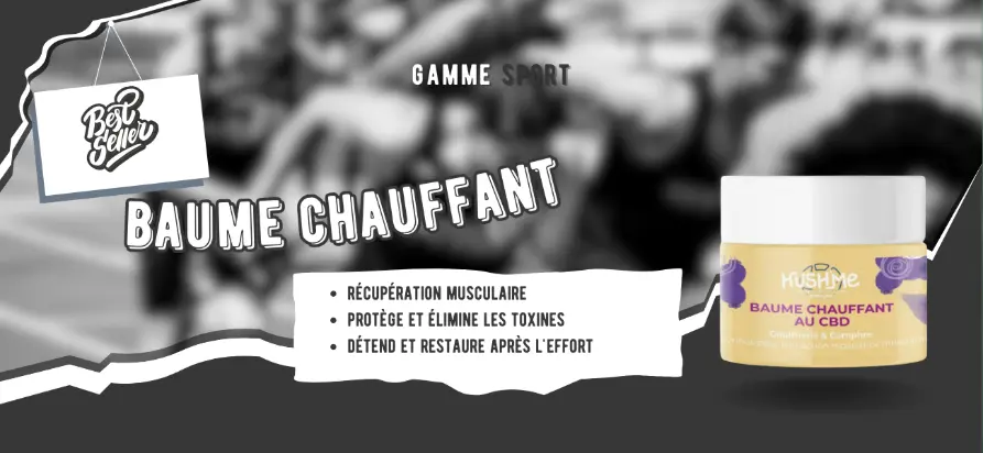 Baume chauffant CBD