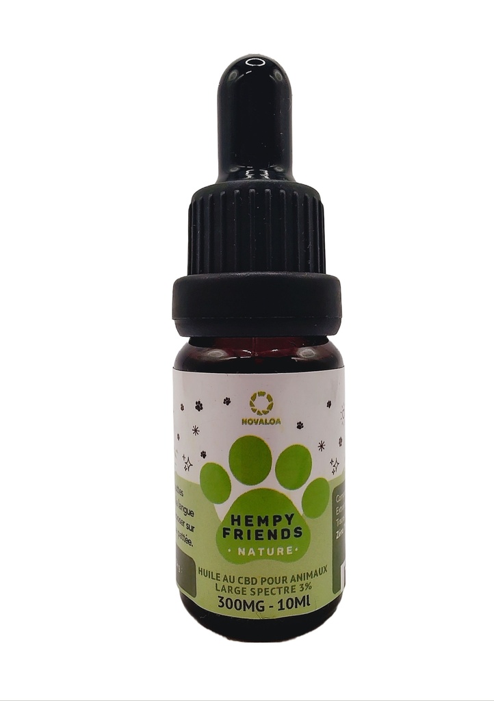 Huile CBD animaux 3%