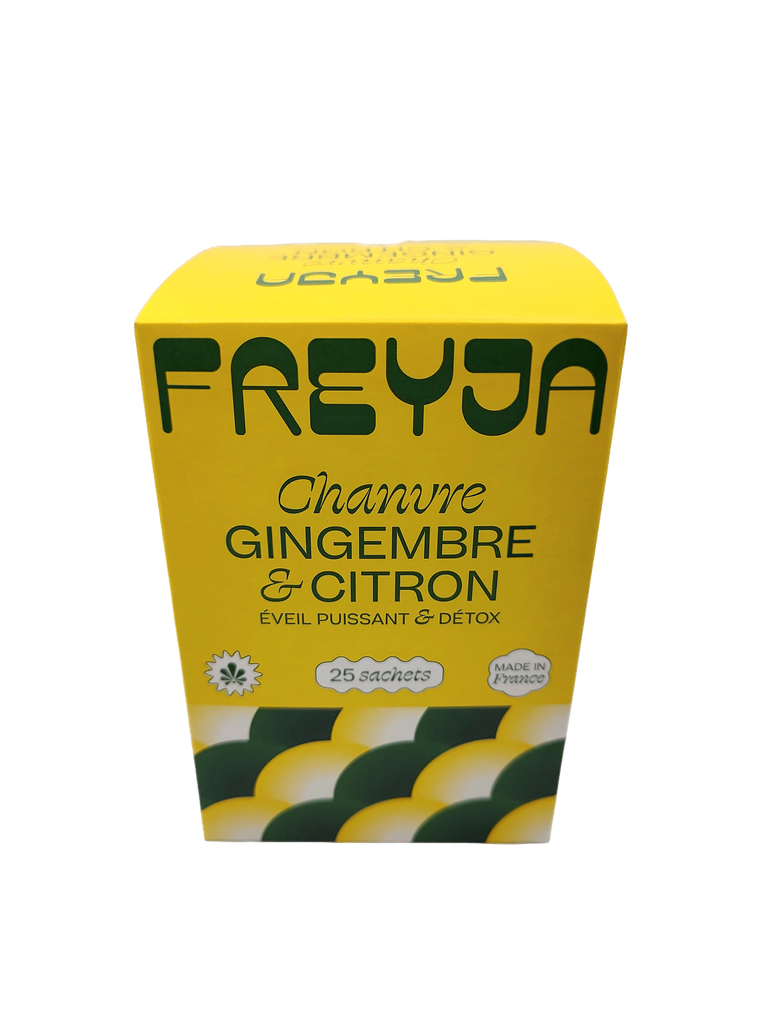 Infusion sachet BIO - Chanvre, Gingembre & Citron