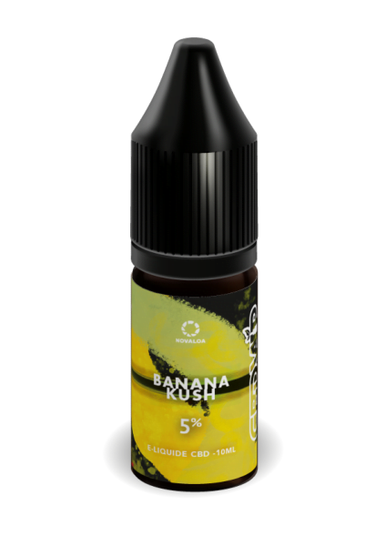 E-Liquide CBD - Banana Kush 