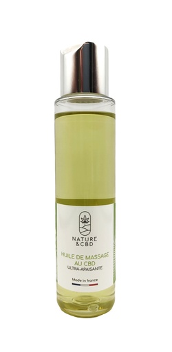 [HM100] Huile de massage au CBD - 100ml